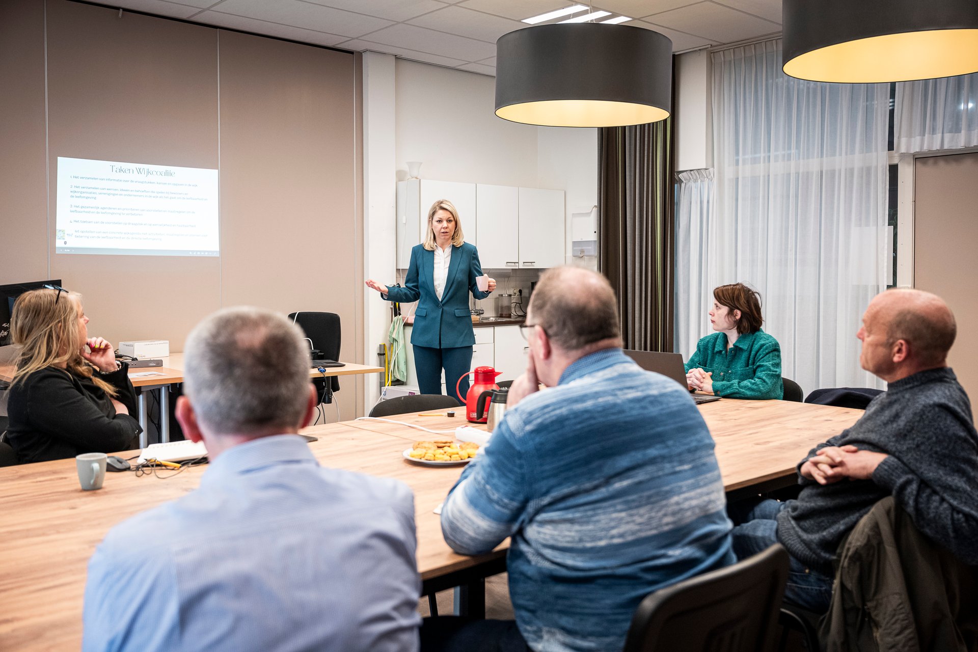 Wijkcoalitiegesprekken in Swalmen